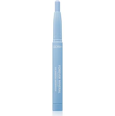 GOSH COPENHAGEN Forever Mineral Matte długotrwałe cienie do powiek w kredce odcień 020 Matt Blue 1.4 g