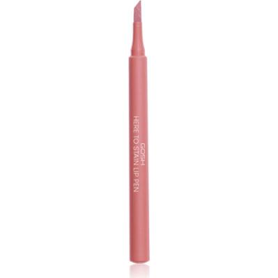 GOSH COPENHAGEN Here To Stain Lip Pen flamaster do ust dla długotrwałego efektu odcień 002 Candy Stain 1 ml