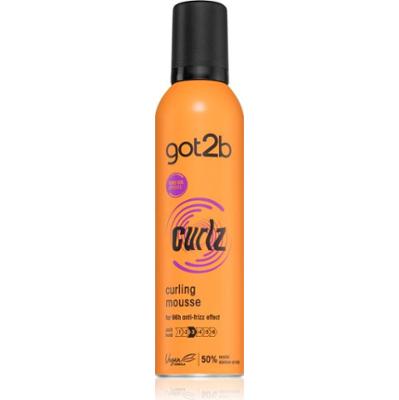 got2b Curlz Curling Mousse pianka do włosów podkreślająca loki 250 m