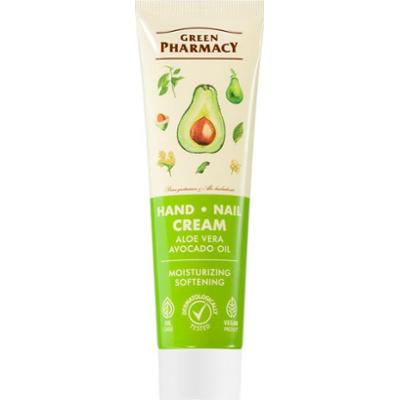 Green Pharmacy Aloe Hand Cream krem nawilżająco-zmiękczający do rąk i paznokci 100 ml