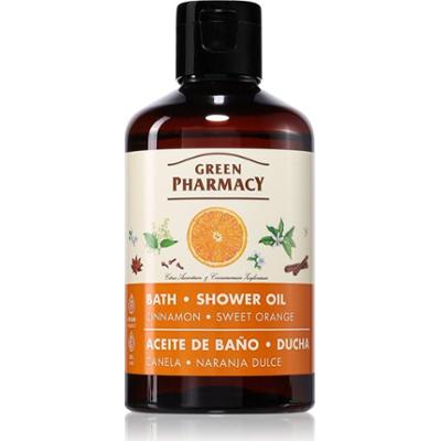 Green Pharmacy Cinnamon & Sweet orange Bath Oil olejek pod prysznic cynamon 250 ml