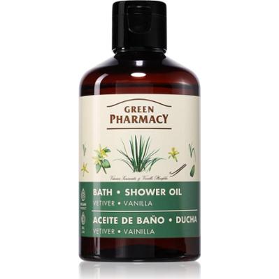 Green Pharmacy Vetiver & Vanilla odświeżający olejek pod prysznic z wanilią 250 ml