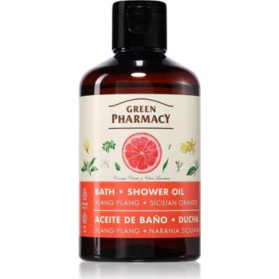 Green Pharmacy Ylang-ylang & Sicilian Orange Bath Oil odświeżający olejek pod prysznic 250 ml