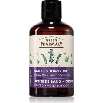 Green Pharmacy Rosemary & Moroccan Mint Bath Oil pielęgnujący olejek pod prysznic 250 ml