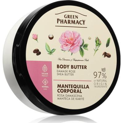 Green Pharmacy Damask Rose & Shea Butter Body Butter intensywnie nawilżające masło do ciała 200 ml