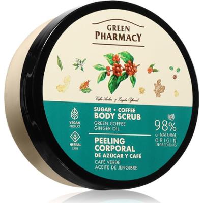 Green Pharmacy Green coffee & Ginger Oil Body Scrub peeling cukrowy do ciała 200 ml