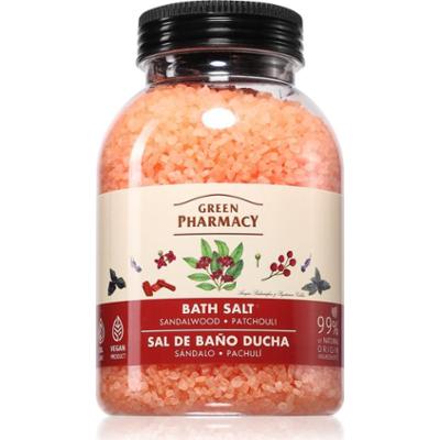 Green Pharmacy Sandalwood & Patchouli Bath Salt relaksująca sól do kąpieli 1000 g
