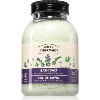 Green Pharmacy Rossemary & Maroccan Mint Bath Salt relaksująca sól do kąpieli 1000 g