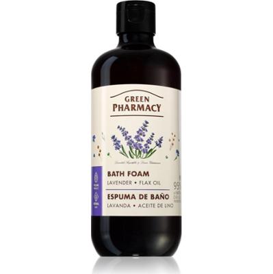 Green Pharmacy Lavender & Linseed Oil Bath Foam piana do kąpieli z lawendą 500 ml