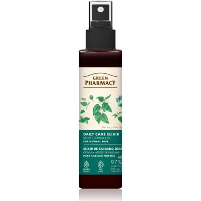 Green Pharmacy Nettle & Burdock oil Elixir serum do włosów normalnych 150 ml