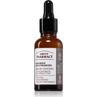 Green Pharmacy Bamboo & Niacinamide Face Serum serum intensywnie nawilżające 30 ml