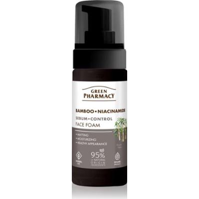 Green Pharmacy Bamboo & Niacinamide Face Foam oczyszczająca pianka do twarzy 150 ml