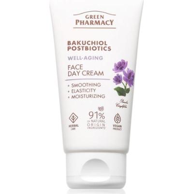 Green Pharmacy Bakuchiol & Postbiotics Day Face Cream odmładzający krem ochronny na dzień 50 ml