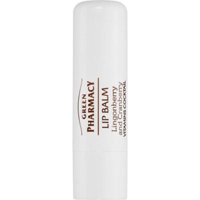 Green Pharmacy Lingonberry and Cranberry Lip Balm odżywczy balsam do ust SPF 10 3.6 ml