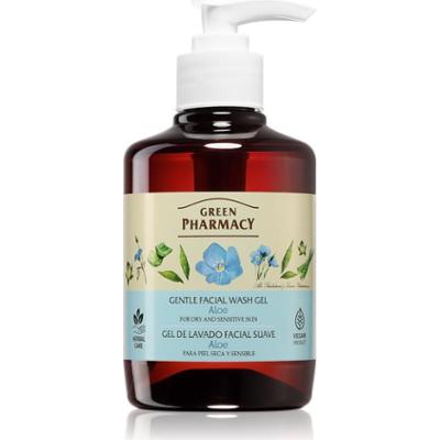 Green Pharmacy Aloe Wash Gel delikatny żel oczyszczający dla cery wrażliwej 270 ml