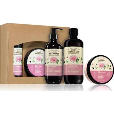 Green Pharmacy Damask Rose & Shea Butter SET zestaw upominkowy