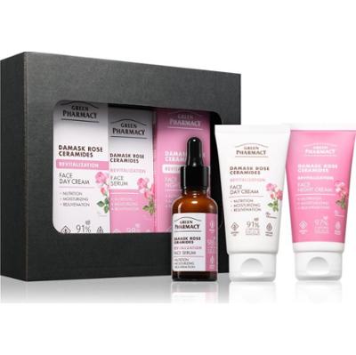 Green Pharmacy Damask Rose & Ceramides Set zestaw upominkowy dla doskonałej skóry