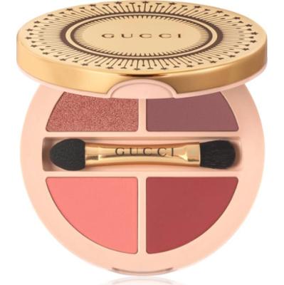 Gucci Gucci Beauty Palette de Beauté Quatuor wielofunkcyjny kosmetyk do makijażu oczu, ust i twarzy odcień 02 Rosa Nitida 6.1 g