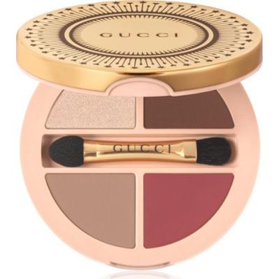 Gucci Gucci Beauty Palette de Beauté Quatuor wielofunkcyjny kosmetyk do makijażu oczu, ust i twarzy odcień 01 Summerina Brown 6.1 g
