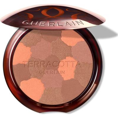 GUERLAIN Terracotta Light rozświetlający puder brązujący napełnialny odcień 05 Deep Warm 10 g