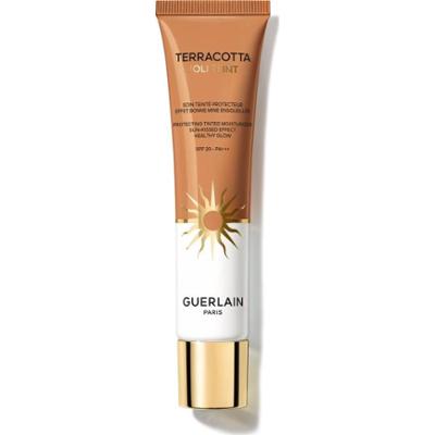 GUERLAIN Terracotta Joli Teint Protecting Tinted Moisturizer podkład rozświetlający nadający naturalny wygląd SPF 20 odcień 40 Amber 30 ml