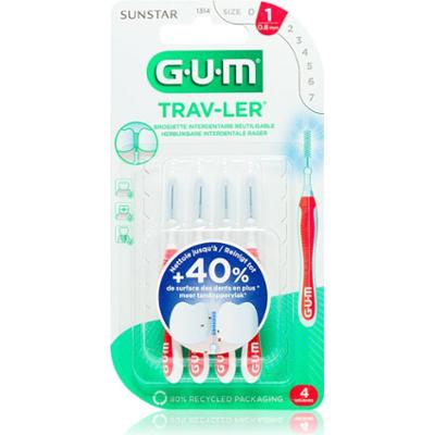 G.U.M Trav-Ler Interdental szczoteczki międzyzębowe 0,8 mm 4 szt.