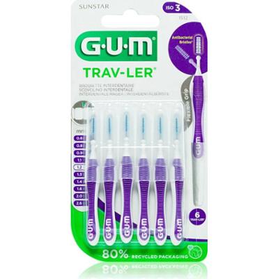G.U.M Trav-Ler Interdental szczoteczki międzyzębowe 1,2 mm 6 szt.