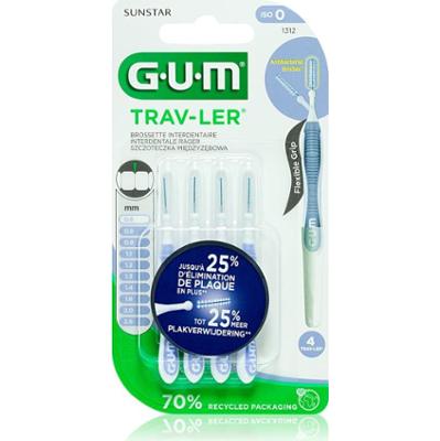 G.U.M Trav-Ler Interdental szczoteczki międzyzębowe 0,6 mm 4 szt.
