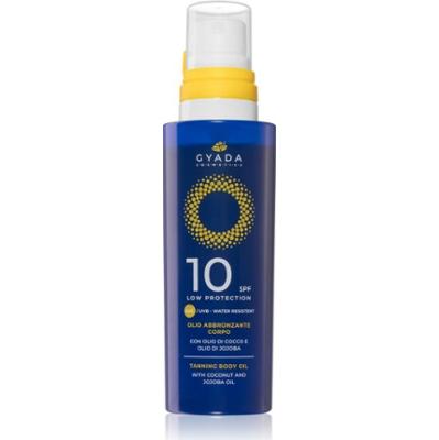 Gyada Cosmetics Solar Low Protection pielęgnacyjny olejek do opalania do ciała SPF10 150 ml