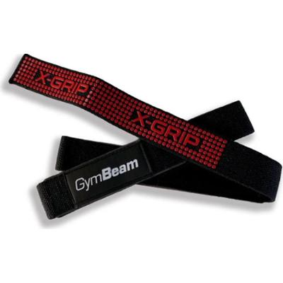 GymBeam X-Grip paski treningowe kolor Black
