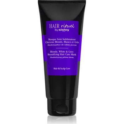 Hair Rituel by Sisley Blonde, White & Grey Beautifying Hair Care Mask maska do włosów szampon neutralizujący rude odcienie 200 ml