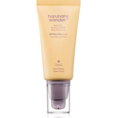 Haruharu Wonder Black Rice Moisture lekki fluid ochronny SPF 50+ bezzapachowy 50 ml