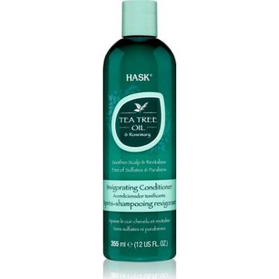 HASK Tea Tree Oil & Rosemary odżywka odświeżająca Do suchej i swędzącej skóry głowy 355 ml
