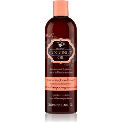 HASK Monoi Coconut Oil odżywka odżywiająca do nabłyszczania i zmiękczania włosów 355 ml