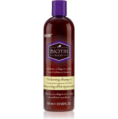 HASK Biotin Boost szampon wzmacniający do zwiększenia objętości włosów 355 ml