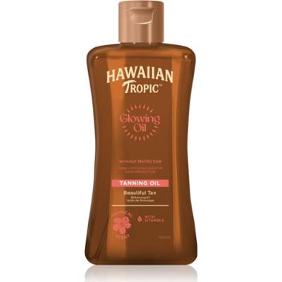 Hawaiian Tropic Glowing Oil Tanning olejek do ciała służący przedłużeniu opalenizny 200 ml