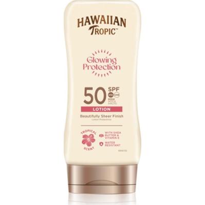 Hawaiian Tropic Glowing Protection Lotion mleczko do opalania SPF 50+ 180 ml