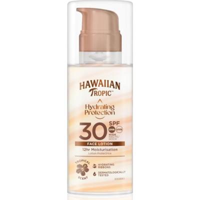 Hawaiian Tropic Hydrating Protection Face Lotion krem do opalania twarzy SPF 30 50 ml