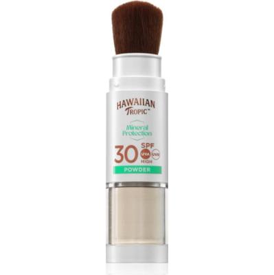 Hawaiian Tropic Mineral Protection Powder Brush wodoodporny puder ochronny do opalania SPF 30 4.25 g