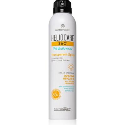 Heliocare 360° Pediatrics Transparent Spray ochronny spray dla dzieci SPF 50+ 200 ml
