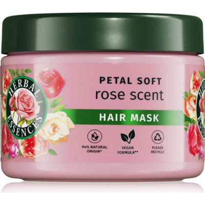 Herbal Essences Rose Scent Petal Soft maseczka odżywcza do włosów suchych 300 ml