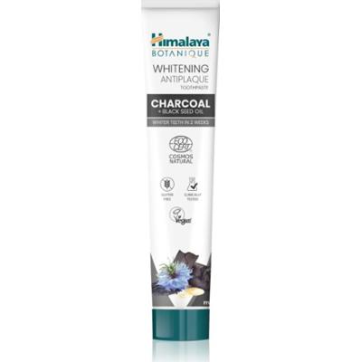 Himalaya Herbals Whitening Antiplaque Charcoal + Black Seed Oil wybielająca pasta do zębów z aktywnym węglem 75 ml