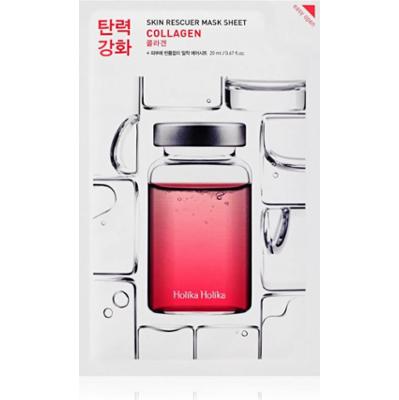 Holika Holika Skin Rescuer Collagen maseczka w płachcie o działaniu ujędrniającym z kolagenem 20 ml