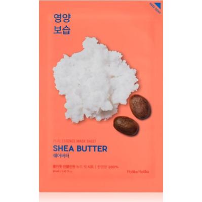 Holika Holika Pure Essence Shea Butter maseczka w płachcie o działaniu silnie nawilżającym i odżywczym 23 ml