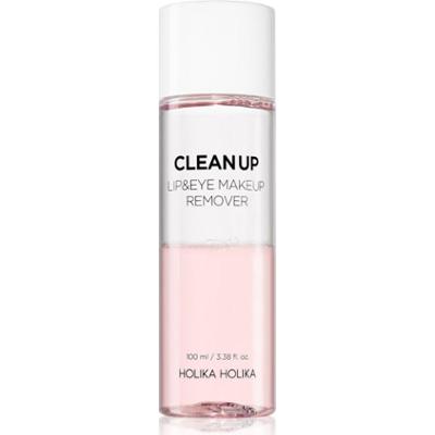 Holika Holika Clean Up dwuskładnikowy płyn do demakijażu do skóry wrażliwej i do okolic oczu 100 ml