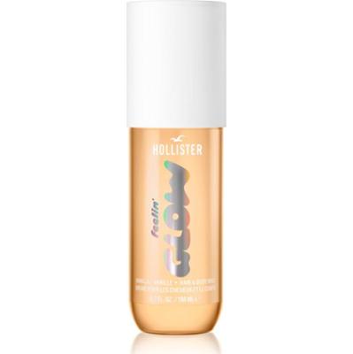 Hollister Feelin' Glow mgiełka perfumowana do ciała i włosów dla kobiet Vanilla 198 ml