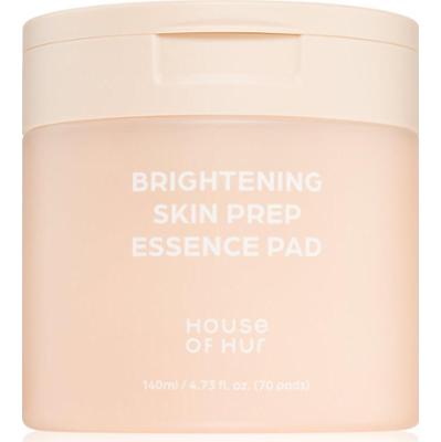 House of Hur Brightening Skin Prep Essence Pad tonizujące płatki do twarzy do ujednolicenia kolorytu skóry 140 ml