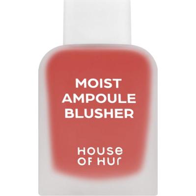House of Hur Moist Ampoule Blusher róż w płynie mini odcień 05 Peach Coral 10 ml