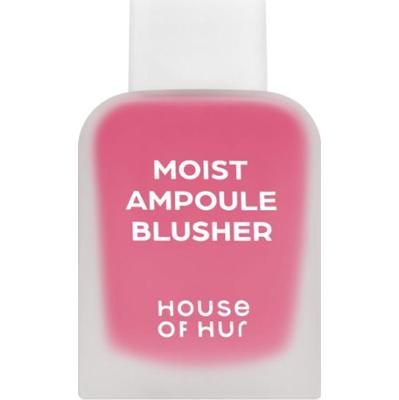 House of Hur Moist Ampoule Blusher róż w płynie mini odcień 07 Pink Rosie 10 ml