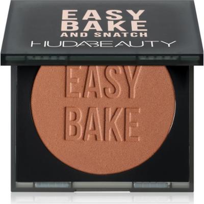Huda Beauty Easy Bake and Snatch Brightening and Setting Powder puder utrwalający dla natychmiastowego rozświetlenia odcień Coffee Cake 8.5 g